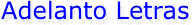 Adelanto Letras